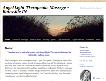 Tablet Screenshot of massagebatesvilleindiana.com